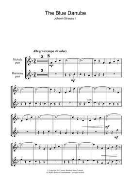 Johann Strauss II: (On The Beautiful) The Blue Danube