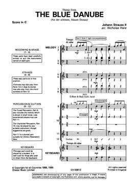 Johann Strauss II: (On The Beautiful) The Blue Danube