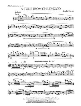 Bright Sheng: Tune From Childhood