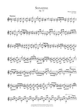 Mauro Giuliani: Sonatine