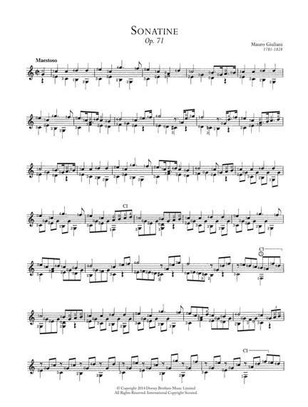 Mauro Giuliani: Sonatine