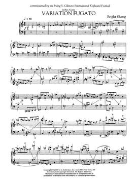 Bright Sheng: Variation Fugato