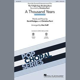 Christina Perri: A Thousand Years (arr. Mac Huff)