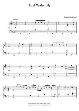 Edward MacDowell: To A Water Lily