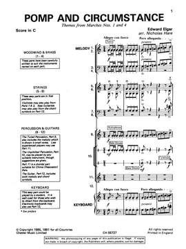 Edward Elgar: Pomp And Circumstance (Themes From Marches Nos. 1 And 4)