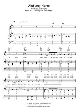 Duke Ellington: Alabamy Home