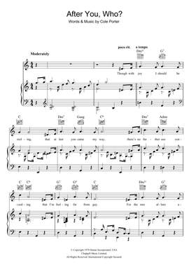 Cole Porter: After You, Who?