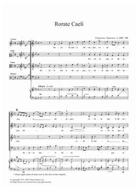 Francisco Guerrero: Rorate Caeli