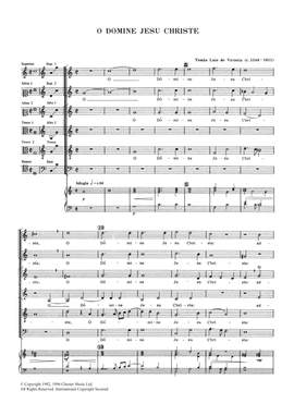 Tomàs Luis de Victoria: O Domine Jesu Christe