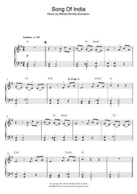 Nikolai Rimsky-Korsakov: Song Of India