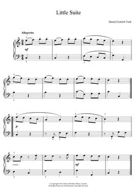 Daniel Gottlob Türk: Little Suite