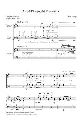 Sam Lung: Arise! This Joyful Eastertide