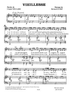 Claude Nougaro: Vieillesse