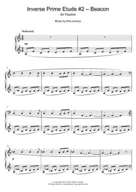 Kris Lennox: Inverse Prime Etude #2 - Beacon