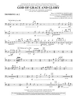 Joseph M. Martin: God of Grace and Glory - Trombone 1 & 2
