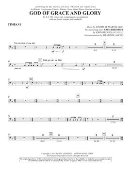 Joseph M. Martin: God of Grace and Glory - Timpani