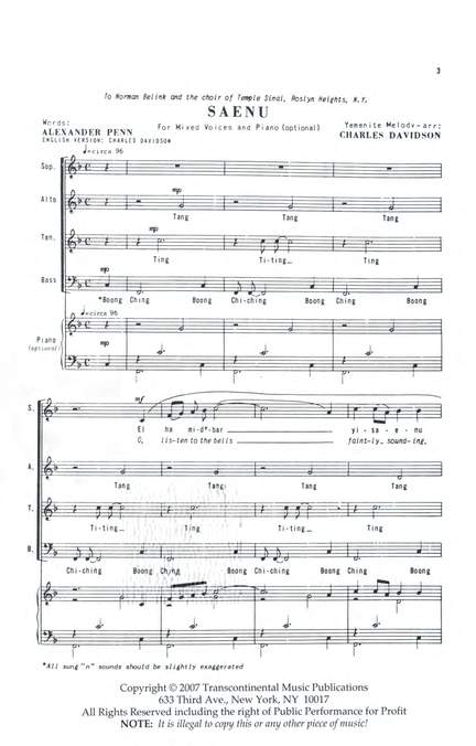 Charles Davidson: Saenu