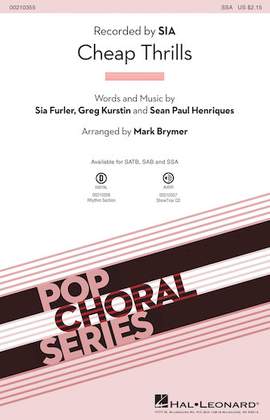 Sia: Cheap Thrills (feat. Sean Paul) (arr. Mark Brymer)