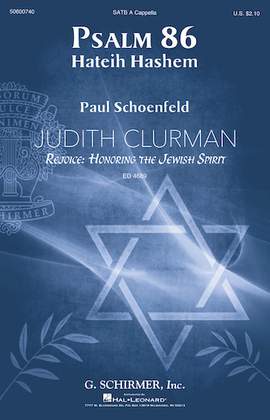 Paul Schoenfeld: Psalm 86