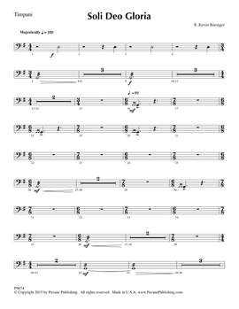 R. Kevin Boesiger: Soli Deo Gloria - Timpani