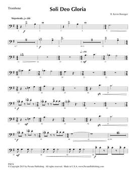 R. Kevin Boesiger: Soli Deo Gloria - Trombone