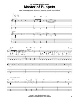 Metallica: Master Of Puppets