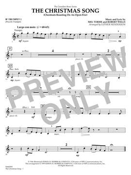 Luther Henderson: The Christmas Song (Chestnuts Roasting) - Bb Trumpet 1 (Brass Quintet)