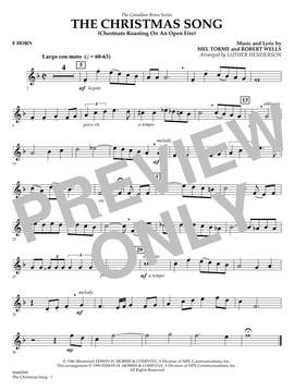 Luther Henderson: The Christmas Song (Chestnuts Roasting) - Horn in F