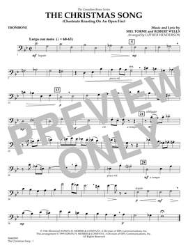 Luther Henderson: The Christmas Song (Chestnuts Roasting) - Trombone (B.C.)