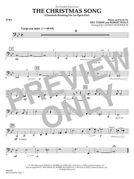 Luther Henderson: The Christmas Song (Chestnuts Roasting) - Tuba