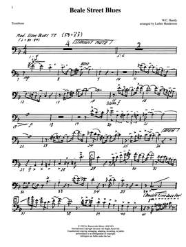 Luther Henderson: Beale Street Blues - Trombone (B.C.)