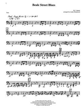 Luther Henderson: Beale Street Blues - Tuba