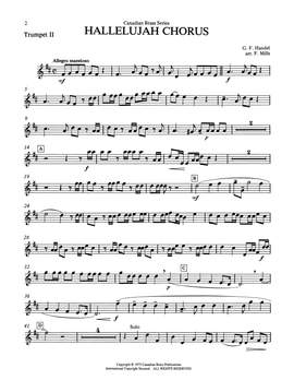 Frederick Mills: Hallelujah Chorus - Bb Trumpet 2 (Brass Quintet)