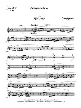 Sonny Kompanek: Killer Tango - Bb Trumpet 2 (Brass Quintet)
