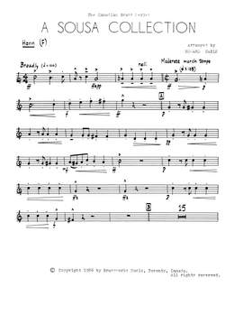 Howard Cable: A Sousa Collection - Horn in F