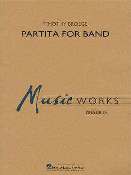 Timothy Broege: Partita for Band - Baritone B.C.