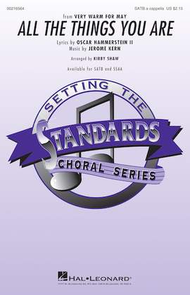 Jerome Kern: All The Things You Are (arr. Kirby Shaw)