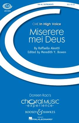 Meredith Bowen: Miserere Mei Deus