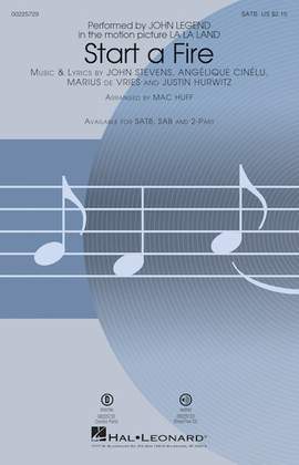 Mac Huff: Start a Fire - Bb Trumpet 2