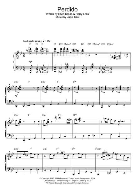 Duke Ellington: Perdido