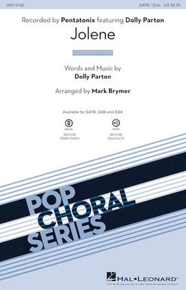 Pentatonix: Jolene (feat. Dolly Parton) (arr. Mark Brymer) - Bass