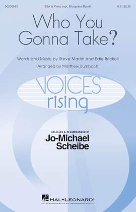 Matthew Bumbach: Who You Gonna Take?