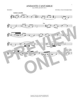 Pyotr Il'yich Tchaikovsky: Andante Cantabile