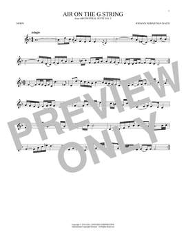Johann Sebastian Bach: Air (Air On The G String)