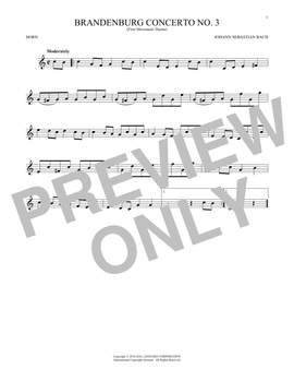 Johann Sebastian Bach: Brandenburg Concerto No. 3