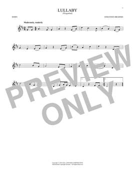Johannes Brahms: Lullaby