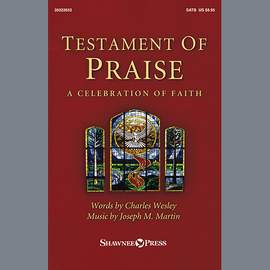 Joseph M. Martin: Testament of Praise (A Celebration of Faith) - Bb Clarinet 1 & 2