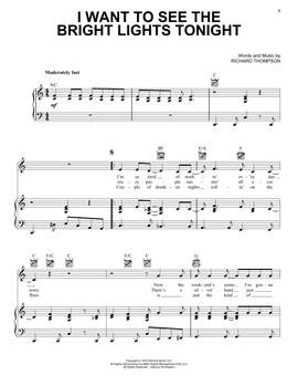 Richard & Linda Thompson: I Want To See The Bright Lights Tonight