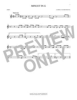 Johann Sebastian Bach: Minuet In G