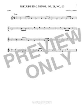 Frédéric Chopin: Prelude, Op. 28, No. 20